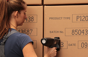 倉儲物流智能管理——EBS-260手持式噴碼機