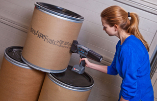 EBS手持噴碼機大件物資標識，實現物資快速標準化管理